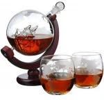 Kitchen Home Bar Use 850ml Global Wine Decanter for Whisky, Vodka, Red Wine