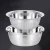 Kitchen Rice Fruit Collapsible colander Strainer Stainless Steel Vegetable Washing Bowl