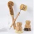 Import Kitchen Scrub Brush Set of 4, All Natural Cleaning Brushes for Dish/Bottle/Vegetable/Pan/Pot, Scrubber with Bamboo Handle and Co from China
