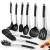 Import kitchenware cooking tool set accessories silicone and stainless steel serving kitchen utensils from China