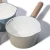 Import Korean Enamel Sauce Pan Milk Soup Pot With Long Wooden Handle from China