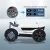 Import KSM-901 4 Wheel Intelligent Foldable Electric Scooter Lithium Battery Mobility Scooter Wheelchair from China