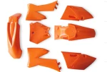 KTM110cc 125cc Horizontal engine Cheap motorcycle pitbike body plastic cover kit dirt bike Fender colored bike fenders