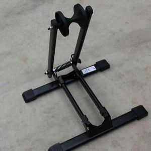 L-shape Collapsible Bike Repair Stand Foldable MTB Cycling Bike Display Stand Wheel Kickstand Rack Repair Parking Holder