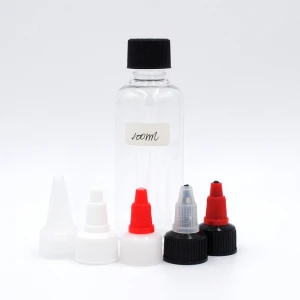 Laboratory Clear Plastic Reagent Bottles Empty PET 50ml 60ml 80ml 100ml 120ml 150ml Applicator Bottle 200ml 250ml