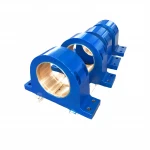 Large  Sliding Bearing Casting Bearing Pillow Block With Copper Hub