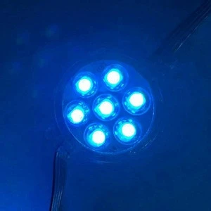 led pixel ceiling light point pixel lights circular blue optical light source 2watt