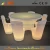 Import LED restaurant cafe bistro table and chair sets from China