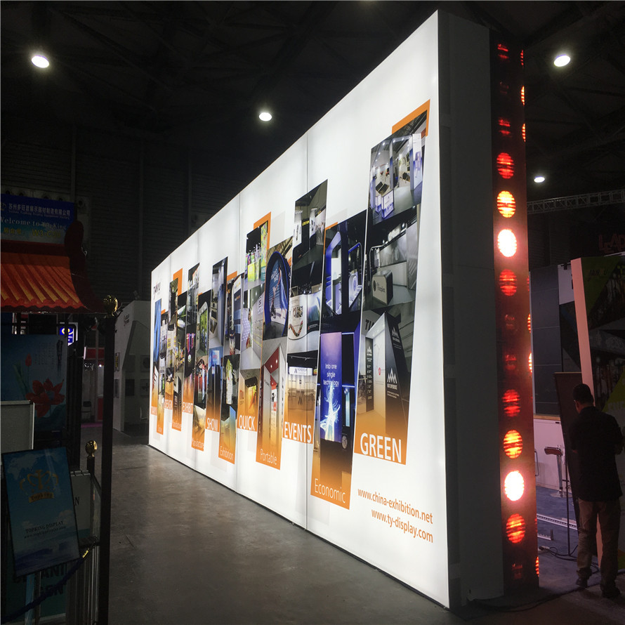Buy Led Screen Exhibition Booth Modular Seg Trade Show Booth from ...