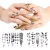 Import Leopard Flower Designers Transfer Foil Nail 2021, Luxury Nail Art Supplies Foil Transfers 10 Rolls Nail Decals Sticker from China
