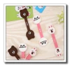 line- animal earphone cable winder for wholesale