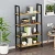 Import Living Room Furniture Bookcase Wooden Narrow Leaning Ladder Book Shelf Home Bookshelf from China