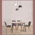 Import Living room furniture glass top center table design modern dining set from China