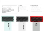 Lofree Retro Dot Design Bluetooth Wireless Rechargeable Portable wireless gaming keyboard