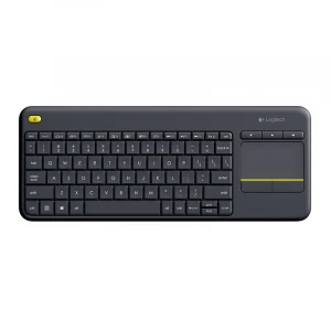 Logitech Wireless Touch Keyboard K400 Plus HTPC keyboard for PC connected TVs