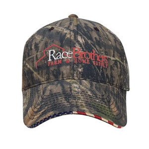 Logo Embroidered Promotional Custom Cheap Camouflage Cap