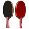 LOKI Custom OEM stiga table tennis racket set professional ping pong paddle set manufacturer 2 rackets 2 balls carbon rubber