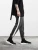 Import long line plain man pants streetwear fashion trousers black sports pants from China