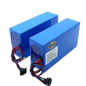 Long/triangle/square shape 2900mah cells 13S7P 18650 48v 20.3ah electric bicycle battery