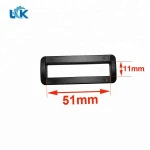 Loops Looploc Buckles Plastic Rectangle Rings Backpack Strap Bag Parts Accessories