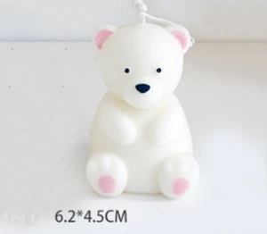 LOVEN diy gummy bear scented plaster candle handmade soap silicone mold LV452X