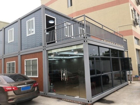 Low Cost Prefabricated Steel Structure living 20Ft Container House price