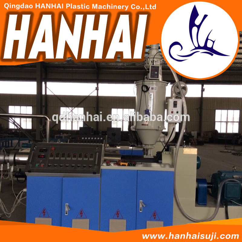 Lower price HDPE plastic gas and water pipe extruding/extrusion/production machine/line/equipment