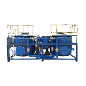 lowest investment high quality sand filter tank waste oil to diesel machine
