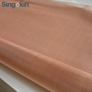 Lowest price of red phosphorous  copper screen bronze wire mesh for faraday cage