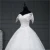 Import LSA1167 wedding dress luxury short sleeve saudi arabian wedding dress from China