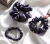 Import luxury 3 pcs set scrunchies silk elastic hair bands hair scrunchies from China