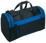 Luxury Black leather travel duffle bag original cow leather weekender mens duffel bag sports gym bag
