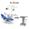 Luxury Multifunctional Dental Implant System Dental Chair with Movable Trolley Treatment Table for Dentist