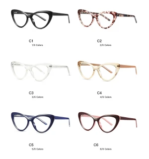 Luxury sun glasses river 2021 optical eyewear cat eye eyeglass frame