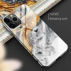 Luxury Tempered Glass Case for iPhone 11 Pro Max X XR XS Max 8 7 6 Plus Tempered Glass TPU Hard Marble Back Cover