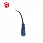 male and female Led outdoor lighting 3 4 5 6 2 Pin  waterproof connector circular m8 connector
