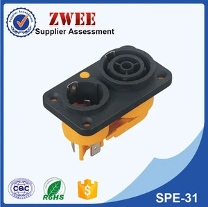 male and female xlr cannon cable connector for av