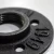 Malleable Cast Iron Black Floor Flange 4 hole Flange DN20 3/4&quot; with BSPT