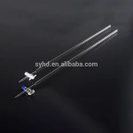 Manufacturer direct lab glassware burette with straight stopcock 10/25/50/100ml