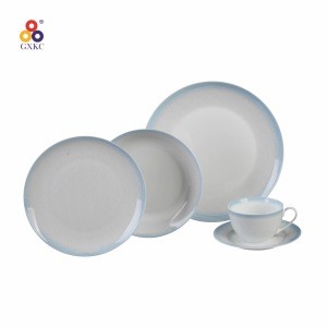 Manufacturer GuangXi SanHuan GXKC Premium Tableware Dinnerware Porcelain Dinner Set