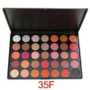 Manufacturer high pigment private label 35 color eyeshadow palette