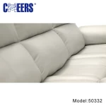 MANWAH CHEERS new model luxury    3 2 1 reclining  leather two seat living room furniture