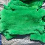 Many colors high quality tawing process rex rabbit fur skin
