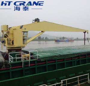 Marine Ship Folding Jib Deck Crane