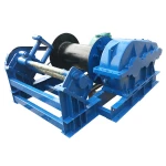 Material handing equipment winch use steel cable windlass