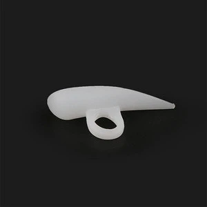 Material Saving Design Cheap Disposable Pedicure EVA GEL Toe Separator for Nail Salon