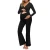 Import Maternity nursing pajamas Fashion solid color stitching multifunctional mother long sleeve + trousers suit from China