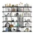 Import Medas 2.1m creative bookcase simple modern wall hanging bookcase bookshelf free combination storage rack cabinet custom wall han from China