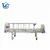 Import Medical Bed Manufacture Cheap 2 Cranks Portable Manual Hospital Bed for Sale from China