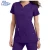 Import Medical Scrub Polyester Rayon Spandex Material Fashionable Designs New Style Nurse Uniform Wholesale from China